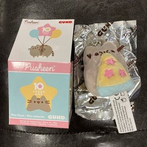 Pusheen Pizza Keychain Gund Anniversary Blind Box